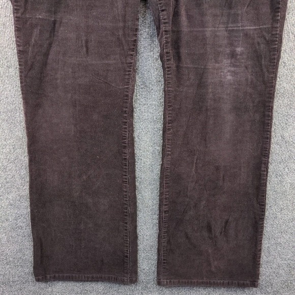 Talbots Women's Curvy Corduroy Jeans Brown Plus Size 16 5-Pocket - Picture 7 of 15